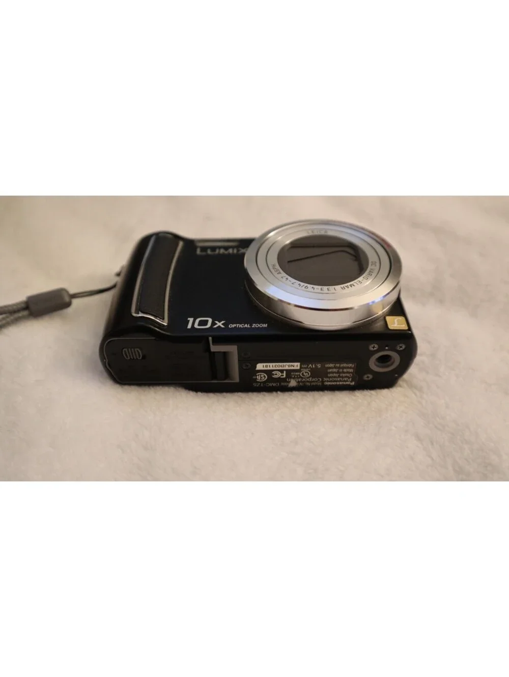 Panasonic Dmc-Tz5 Digital Camera, Battery, Charger, Box Manual SD, Tested ✓